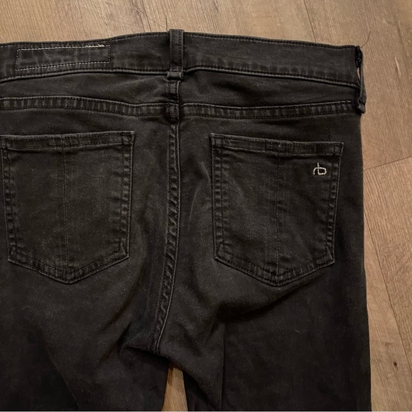 Rag & Bone | Raw Hem Ankle Skinny Jeans - Picture 9 of 11